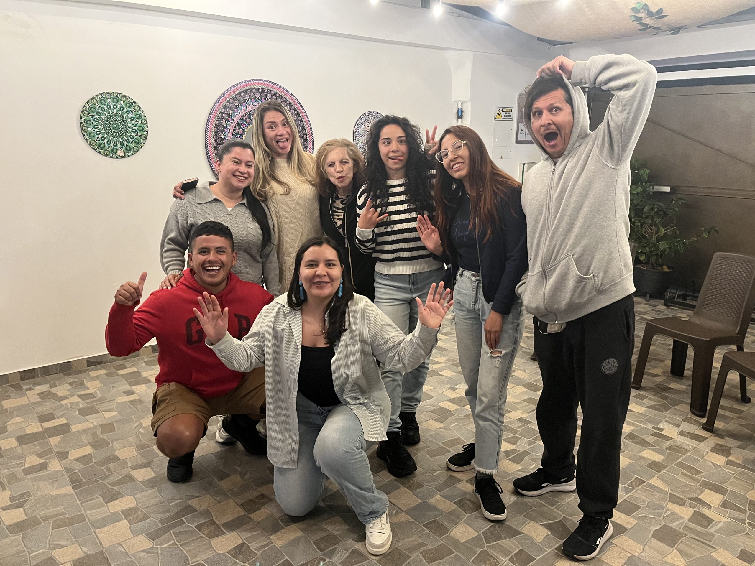 Participantes de una sesión presencial de ComuniGrowth en Bogotá